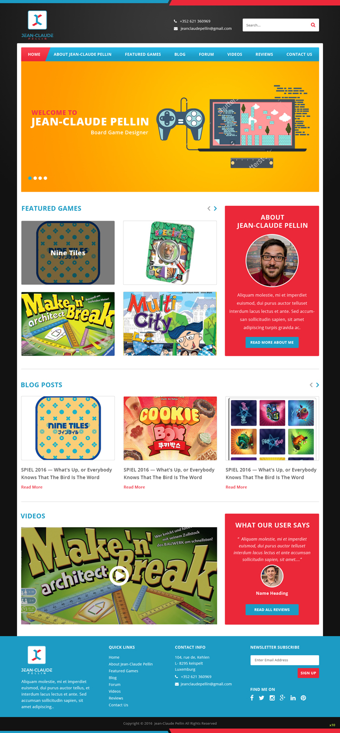 Wordpress Design by pb for this project | Design #12166702