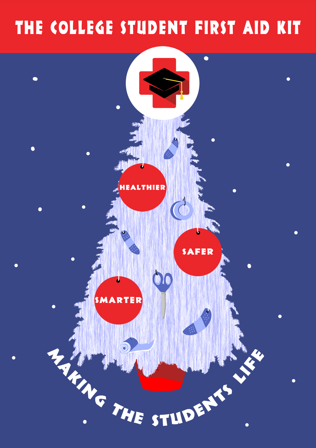 Diseño Gráfico por kasia 2 para The college Student First aid Kit, LLC | Diseño #12352388