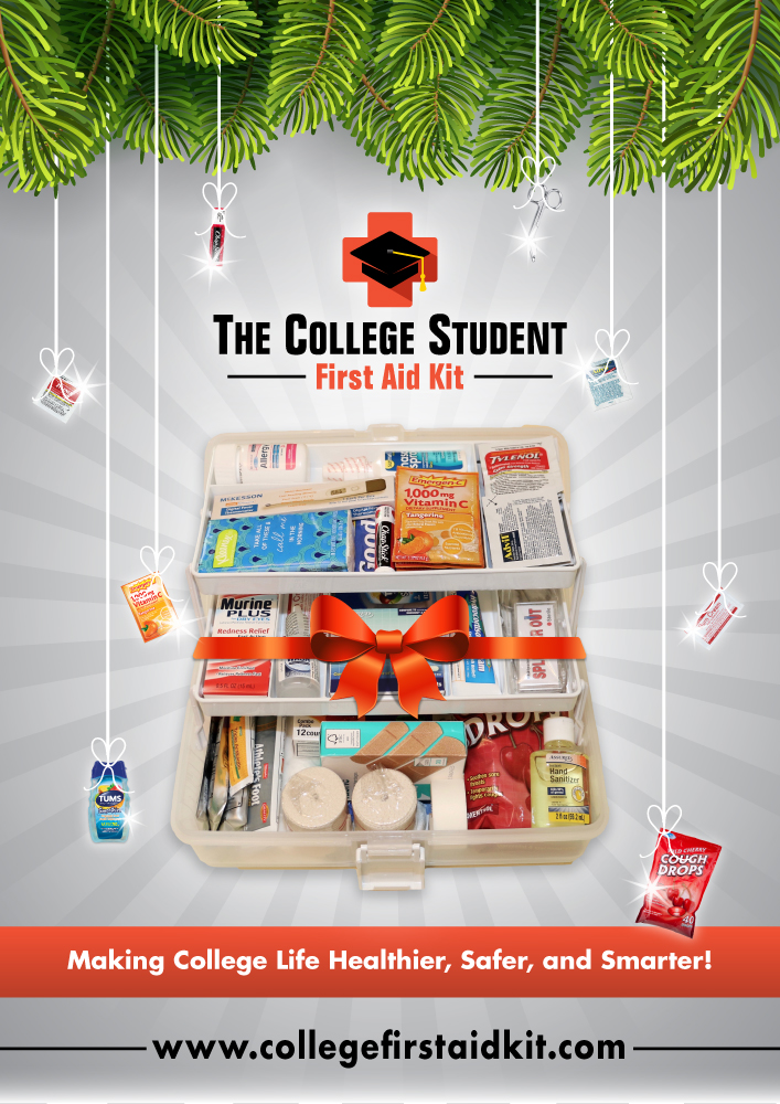 Grafik-Design von LJE für The college Student First aid Kit, LLC | Design #12231843