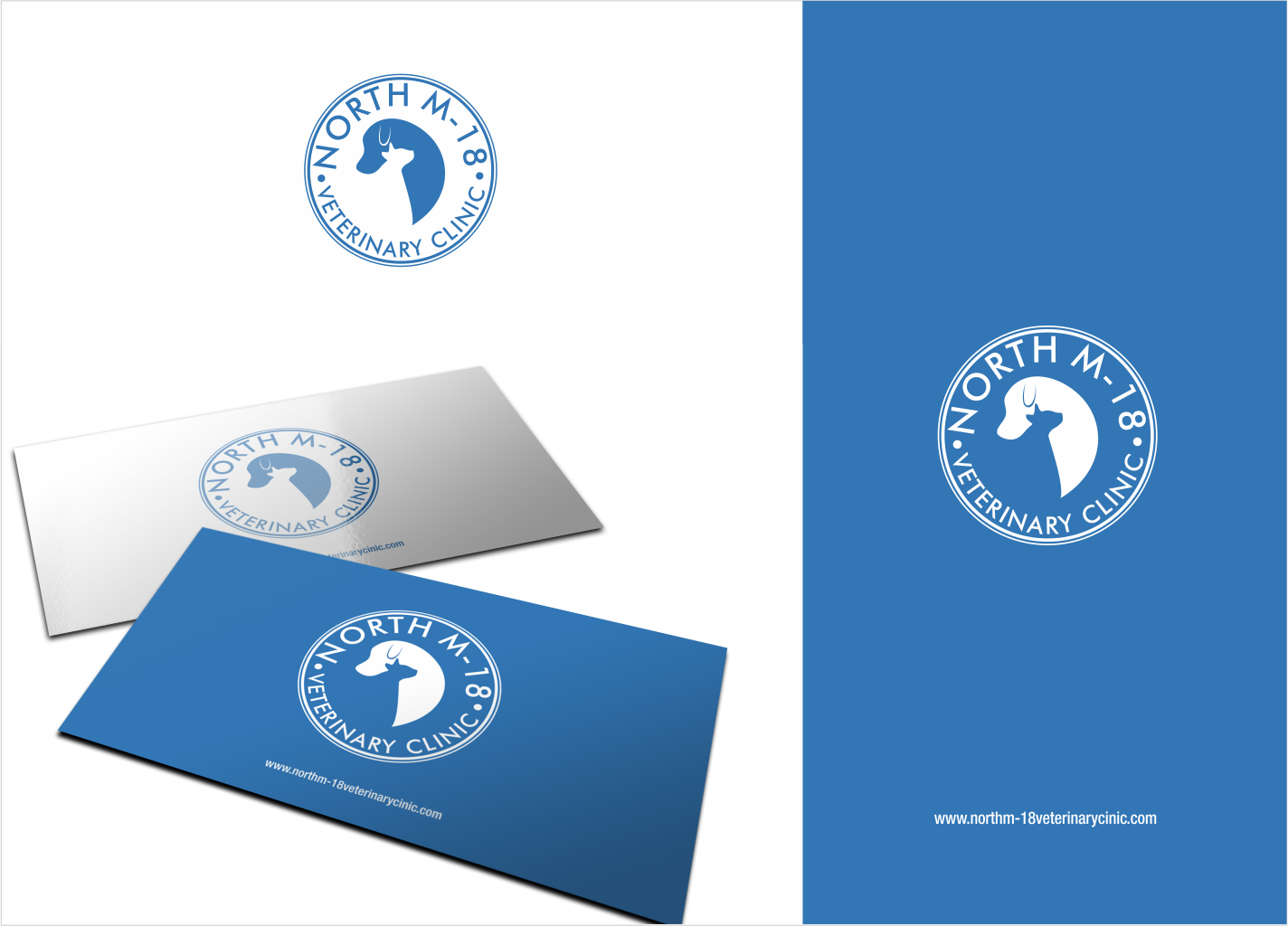 Logo Design by Mimi &amp; Max for North M-18 Veterinary clinic | Design #12249336