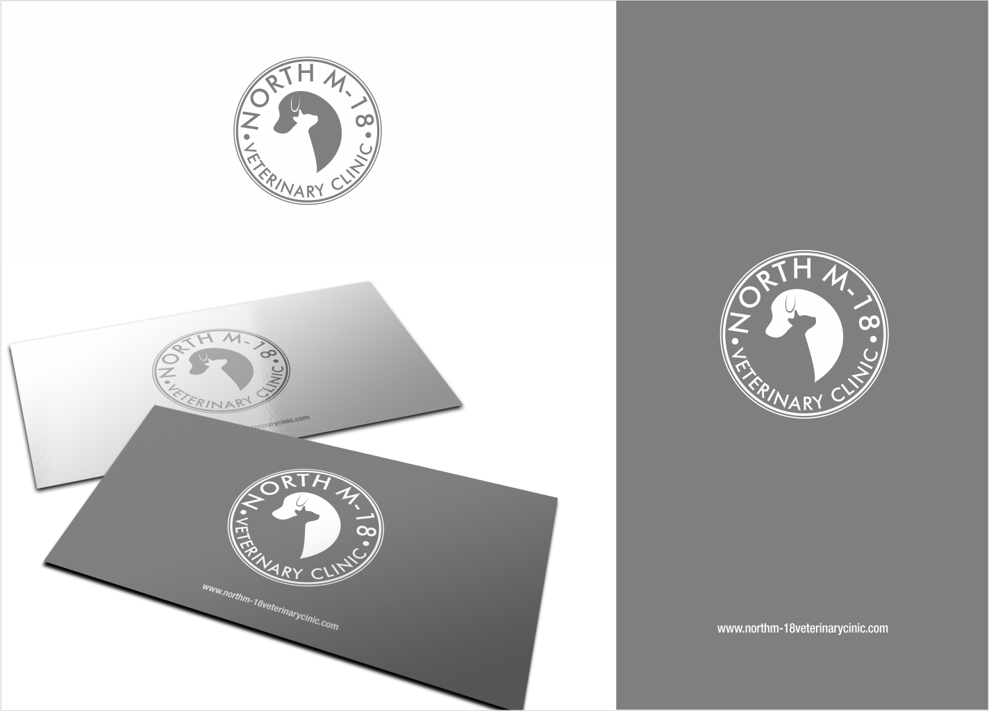 Logo Design by Mimi &amp; Max for North M-18 Veterinary clinic | Design #12249362