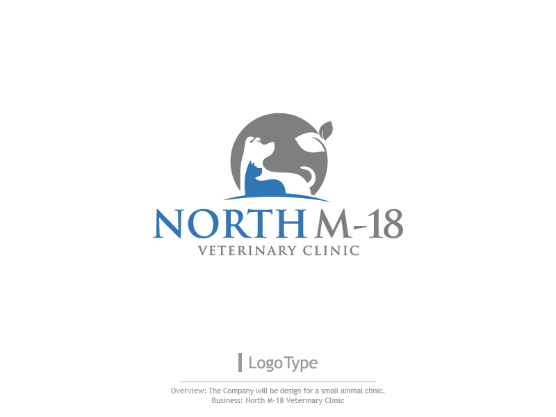 Logo Design by sarahlakhani258 for North M-18 Veterinary clinic | Design #12220293