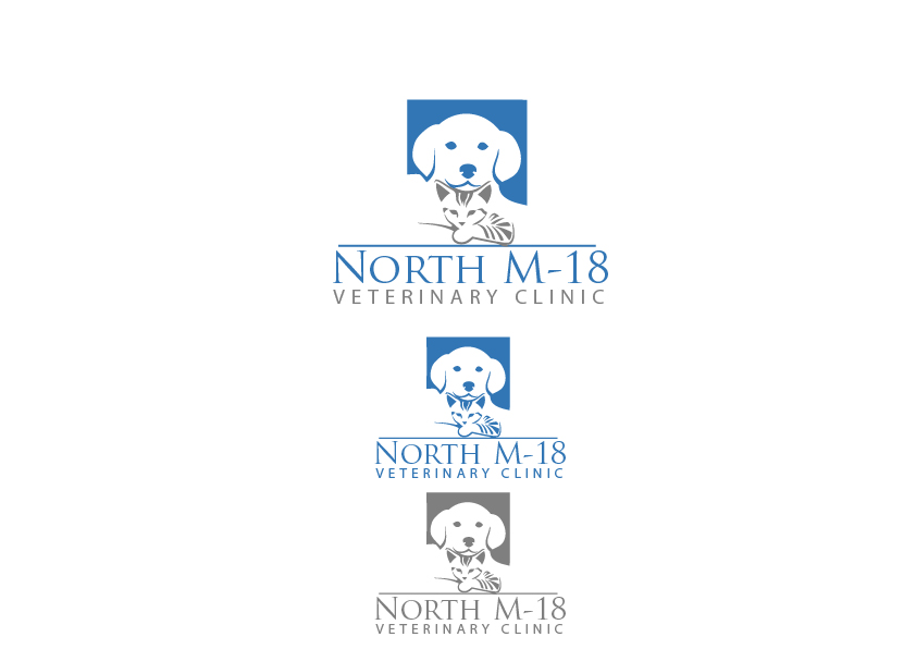 Logo Design by A designs for North M-18 Veterinary clinic | Design #12215083