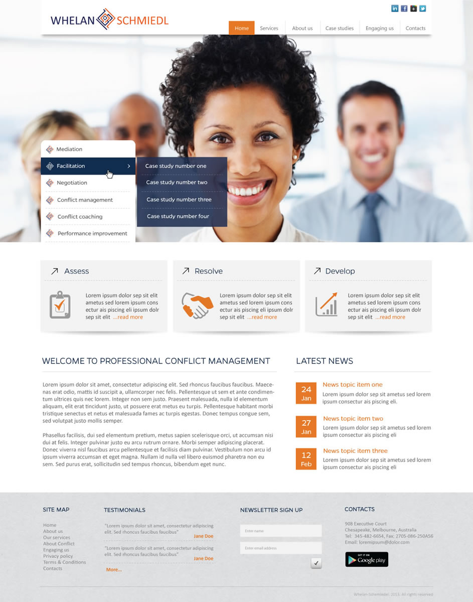 Web Design by Intricate for this project | Design #2401288
