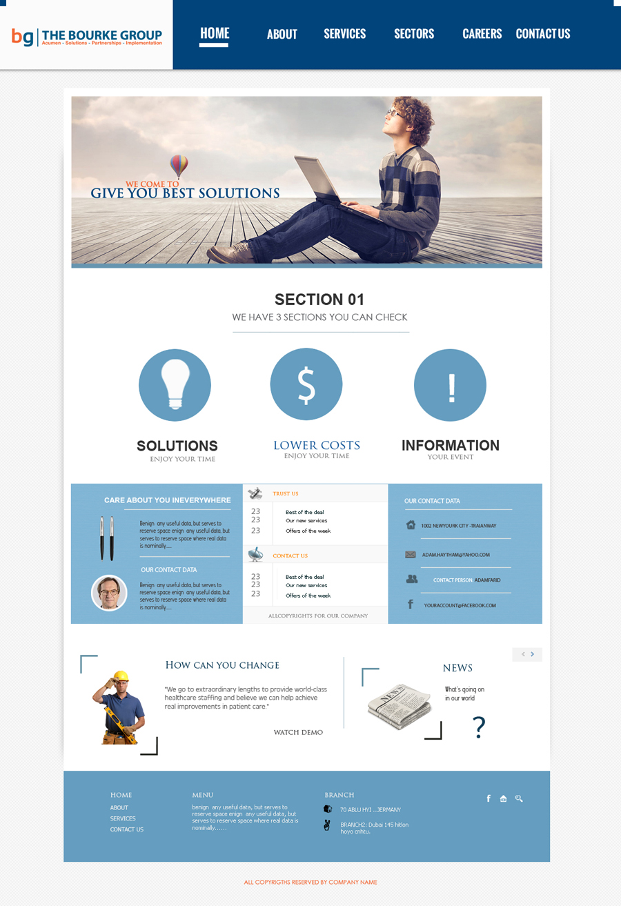 Web Design by adamhfarid for this project | Design #2410609