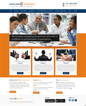 Web Design by pb for this project | Design: #2398631