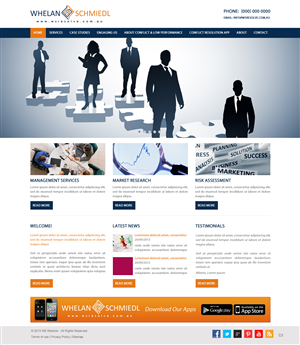 Web Design by pb for this project | Design: #2398641