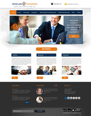 Web Design by pb for this project | Design: #2398658