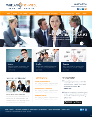 Web Design by pb for this project | Design: #2398669