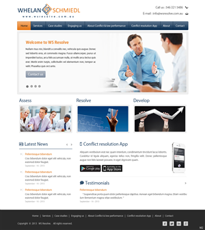 Web Design by pb for this project | Design: #2398673