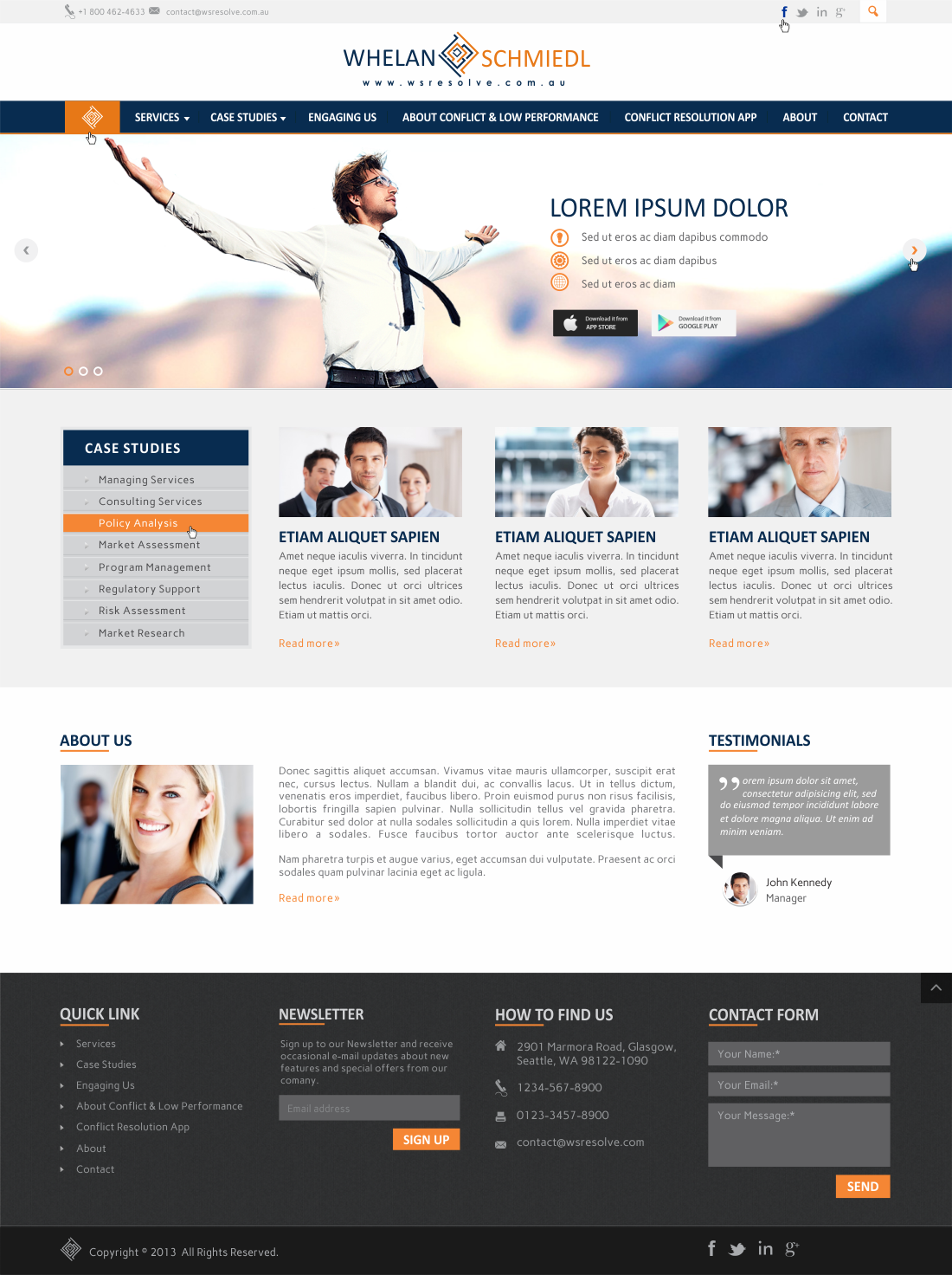 Web Design by CreativeIyke for this project | Design #2394074
