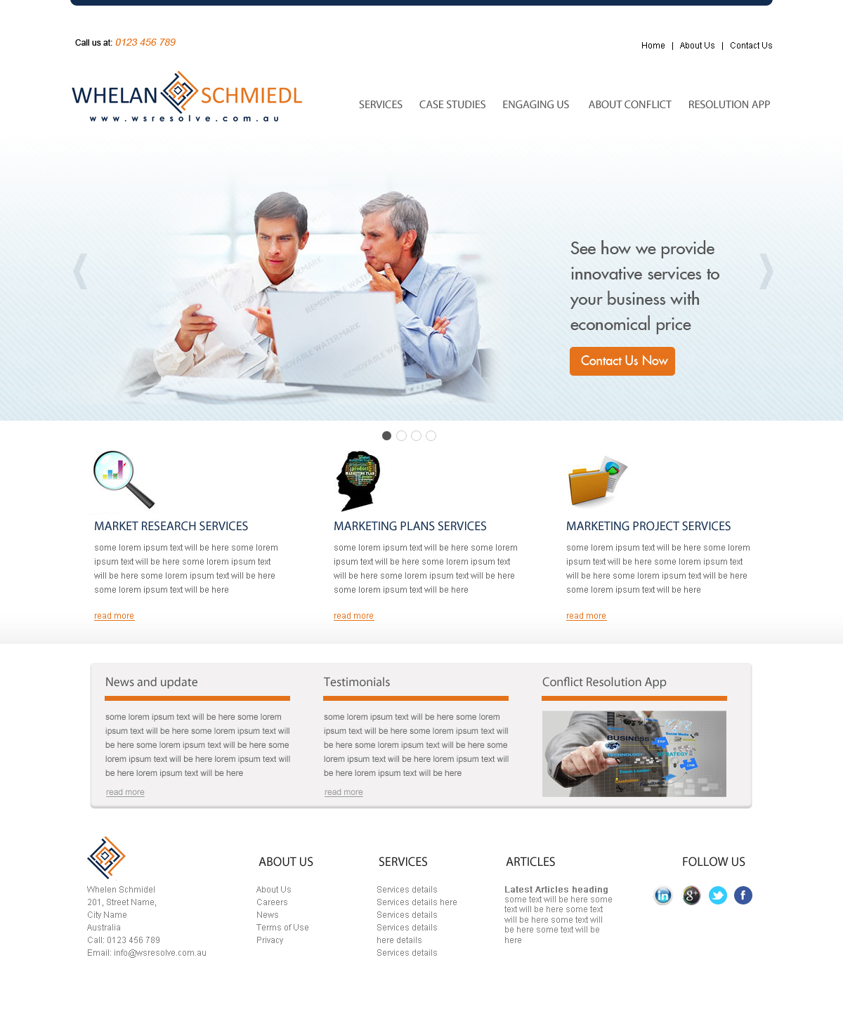 Web Design par Sam pour ce projet | Design #2386124