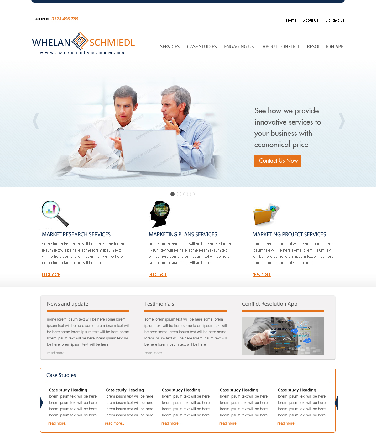 Diseño Web por Sam para este proyecto | Diseño #2395904