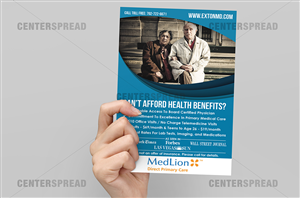 Newspaper Ad Design by CENTERSPREAD
