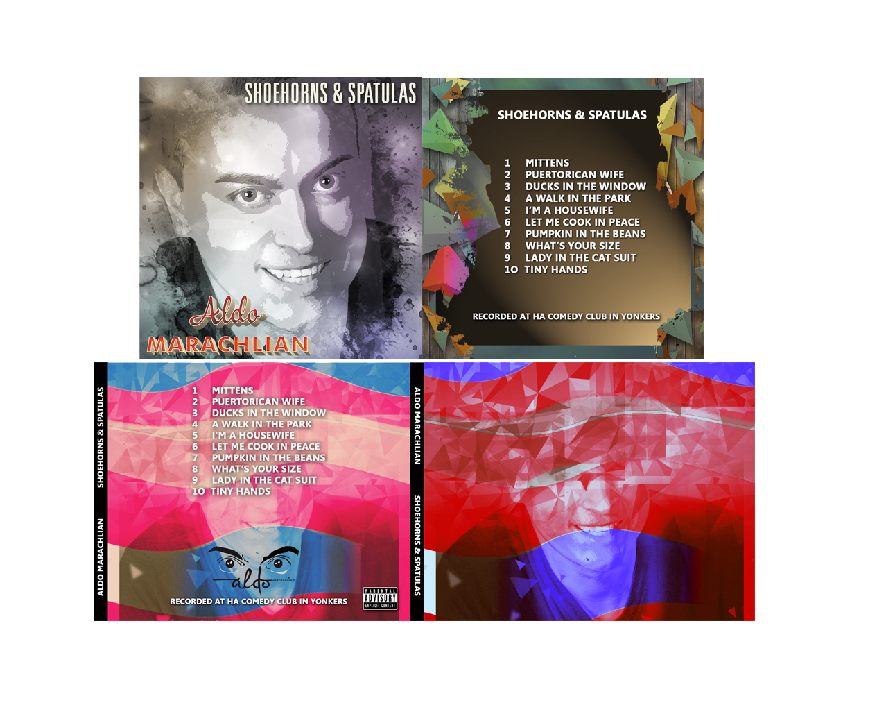 CD Cover Design by Wally_F for Aldolaugh Promotions | Design #12318585