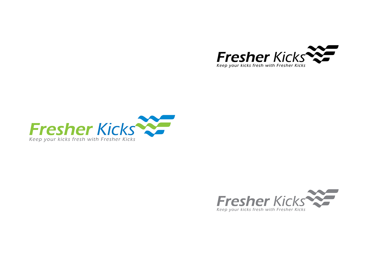 Logo Design by zacksaj for Fresher Kicks | Design #12266747