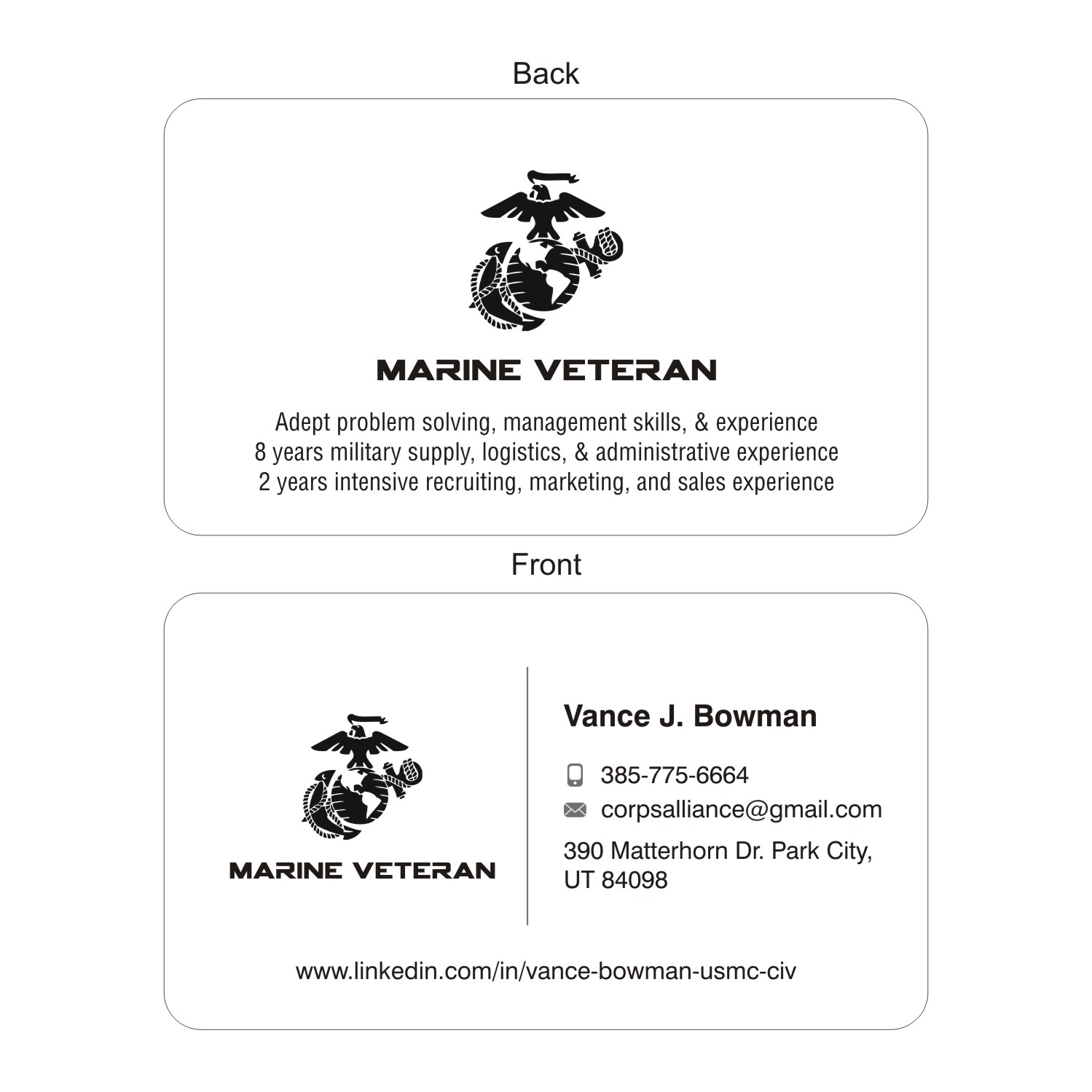 Business Card Design by Sushma for this project | Design #12173550