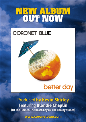 Coronet Blue: is the name of our band, we are a rock/pop band. We need an advertisment to promote ou | Werbe-Design von Andreev