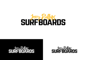 Logo Design by JamesWatson for Jerry Phillips Surfboards | Design: #12458871