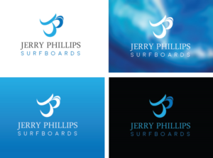 Logo Design by humibest for Jerry Phillips Surfboards | Design: #12479316