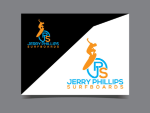 Logo Design by designstudio007 for Jerry Phillips Surfboards | Design: #12457934