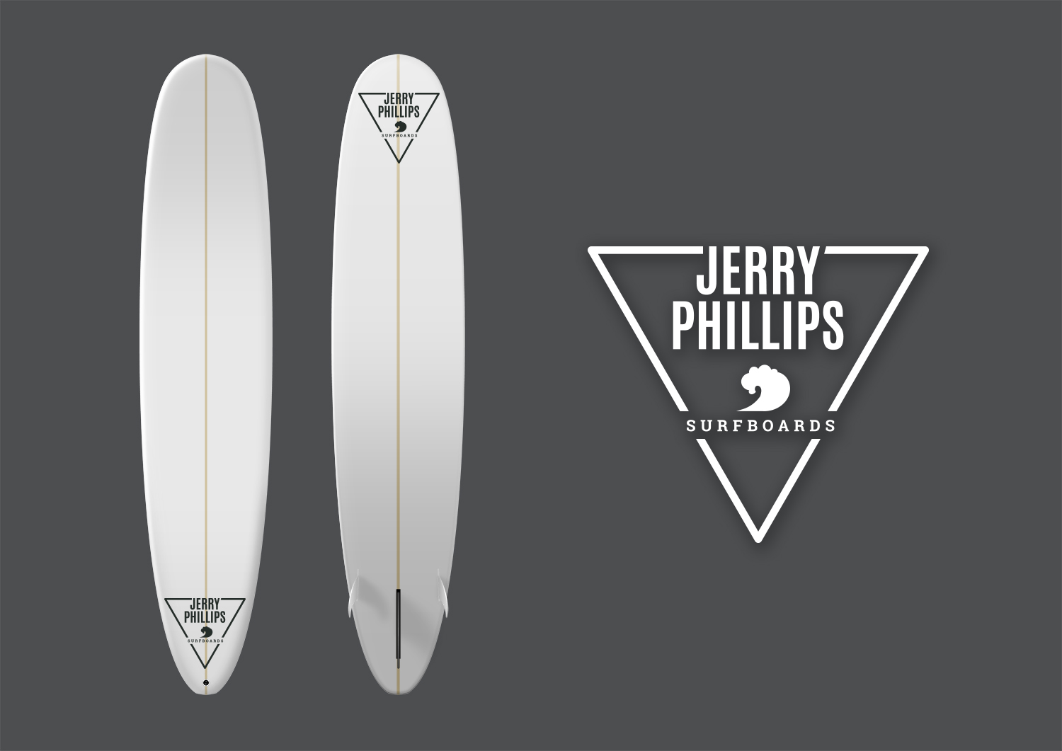 Logo Design by raj365 for Jerry Phillips Surfboards | Design #12498907