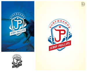 JERRY PHILLIPS SURFBOARDS | Design de Logo par D_Mantra