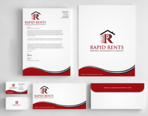 Design de Papeterie par AwsomeD pour Rapid Rents Property Management & Services | Design : #12198330