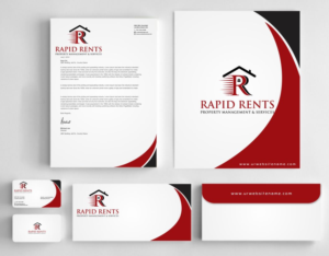 Design de Papeterie par AwsomeD pour Rapid Rents Property Management & Services | Design : #12198331