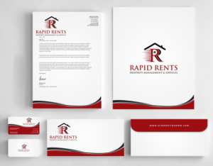 Design de Papeterie par AwsomeD pour Rapid Rents Property Management & Services | Design : #12198332