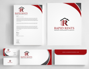 Design de Papeterie par AwsomeD pour Rapid Rents Property Management & Services | Design : #12198338