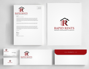 Design de Papeterie par AwsomeD pour Rapid Rents Property Management & Services | Design : #12198342
