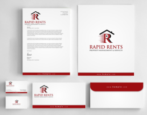 Design de Papeterie par AwsomeD pour Rapid Rents Property Management & Services | Design : #12198343