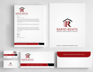 Design de Papeterie par AwsomeD pour Rapid Rents Property Management & Services | Design : #12231111