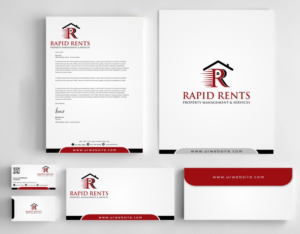 Design de Papeterie par AwsomeD pour Rapid Rents Property Management & Services | Design : #12231113