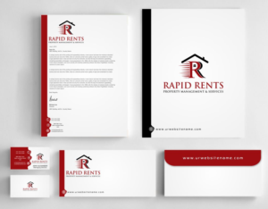 Design de Papeterie par AwsomeD pour Rapid Rents Property Management & Services | Design : #12231114