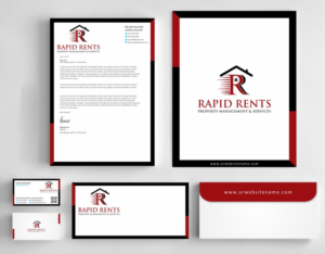 Design de Papeterie par AwsomeD pour Rapid Rents Property Management & Services | Design : #12231115
