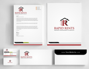Design de Papeterie par AwsomeD pour Rapid Rents Property Management & Services | Design : #12231116