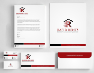 Design de Papeterie par AwsomeD pour Rapid Rents Property Management & Services | Design : #12231120