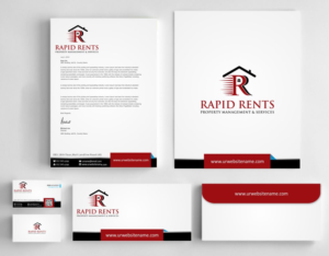 Design de Papeterie par AwsomeD pour Rapid Rents Property Management & Services | Design : #12231121