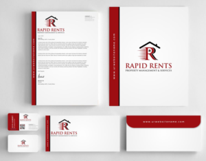 Design de Papeterie par AwsomeD pour Rapid Rents Property Management & Services | Design : #12231135