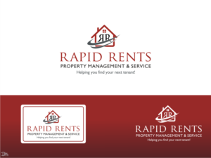 Stationery Design by Blueberry for Rapid Rents Property Management & Services | Design: #12192521