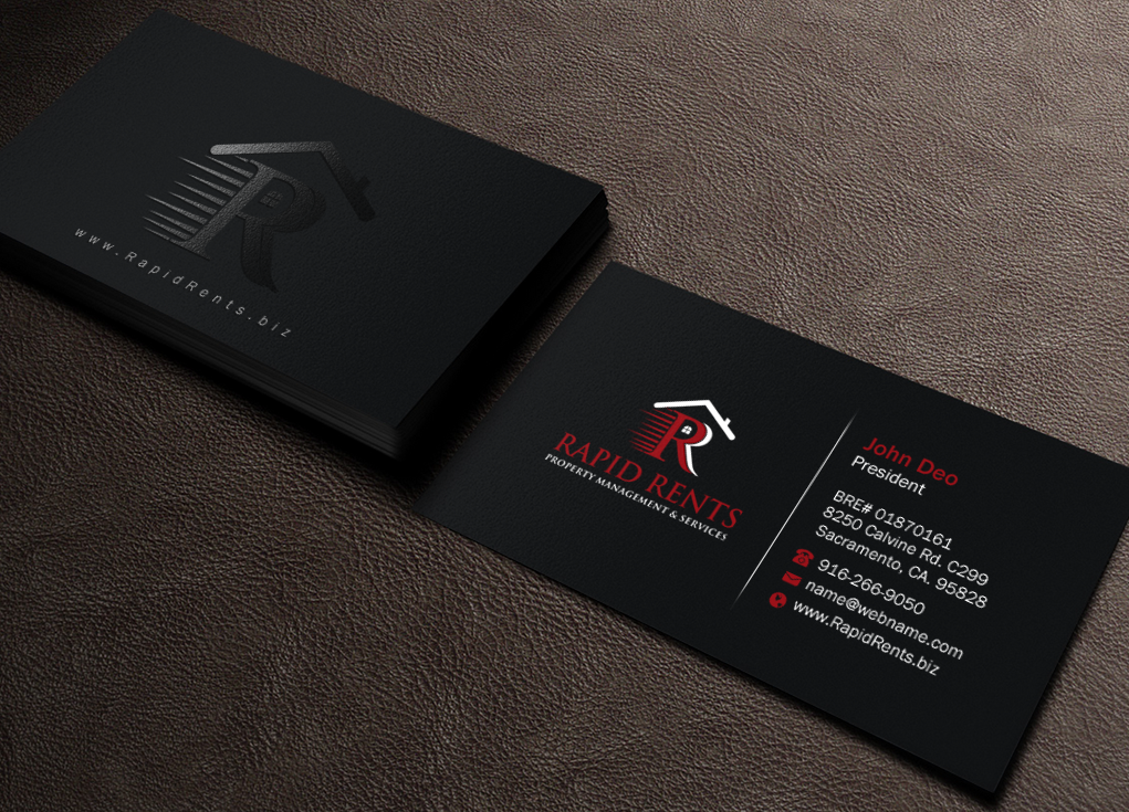 Design de Papeterie par Brand aid pour Rapid Rents Property Management & Services | Design #12196714