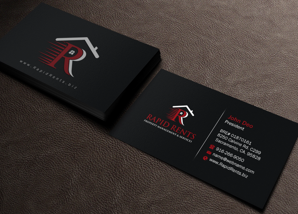 Design de Papeterie par Brand aid pour Rapid Rents Property Management & Services | Design #12196716