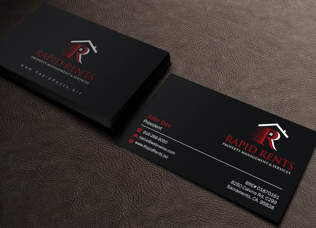 Design de Papeterie par Brand aid pour Rapid Rents Property Management & Services | Design #12196717