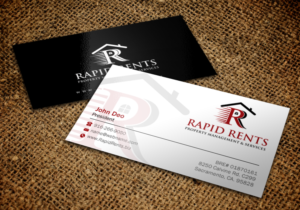 Stationery Design by Brand aid for Rapid Rents Property Management & Services | Design: #12196727