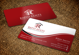 Stationery Design by chandrayaan.creative for Rapid Rents Property Management & Services | Design: #12197016