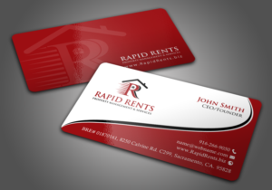 Stationery Design by chandrayaan.creative for Rapid Rents Property Management & Services | Design: #12197019