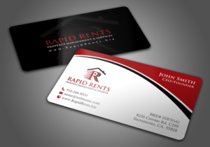 Stationery Design by chandrayaan.creative for Rapid Rents Property Management & Services | Design: #12197028
