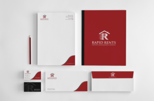 Stationery Design by chandrayaan.creative for Rapid Rents Property Management & Services | Design: #12206075